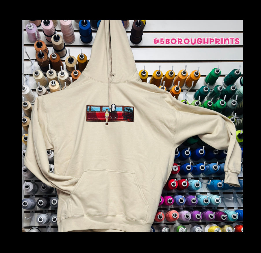 Anime Spirit embroidered Hoodie