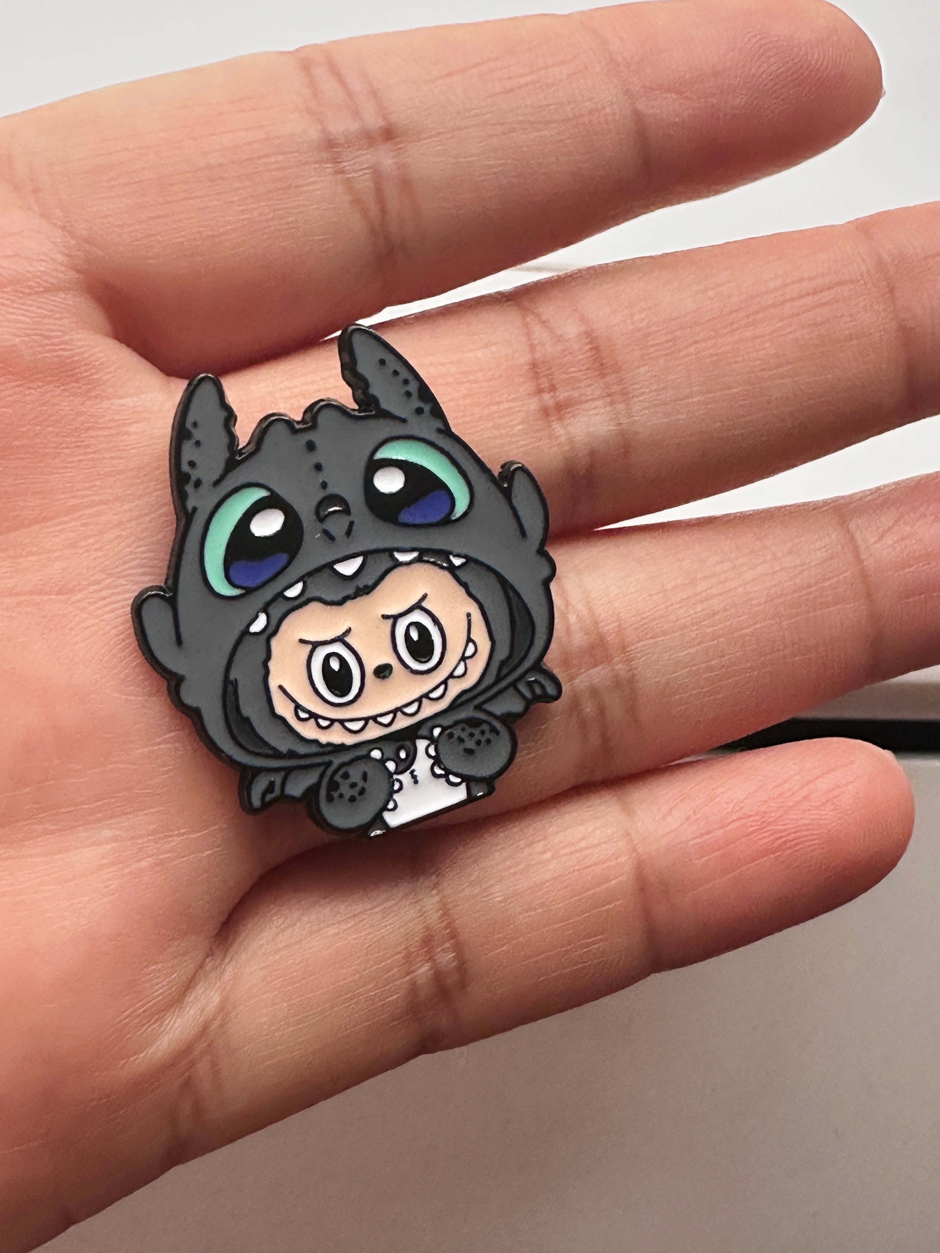 7-Labubu cosplay enamel pin