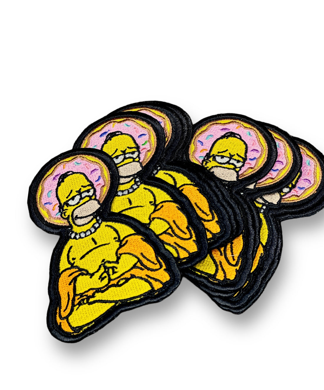 Homer “Namaste” Donut Lover Patch