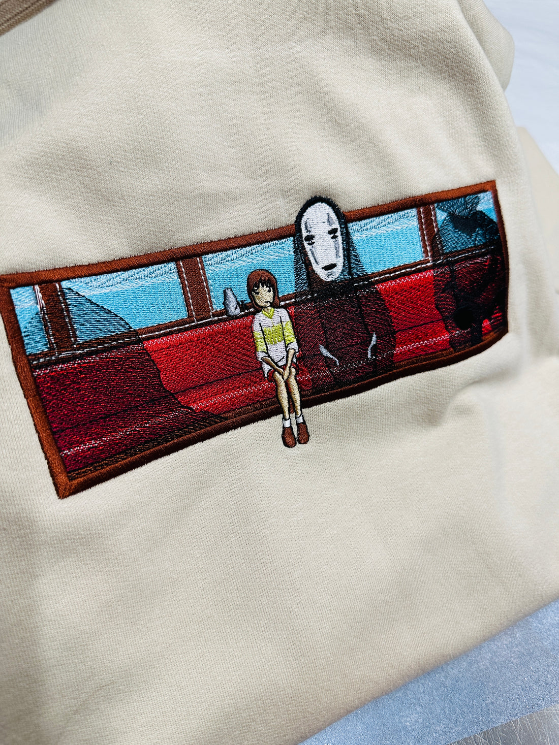 Anime Spirit embroidered Hoodie