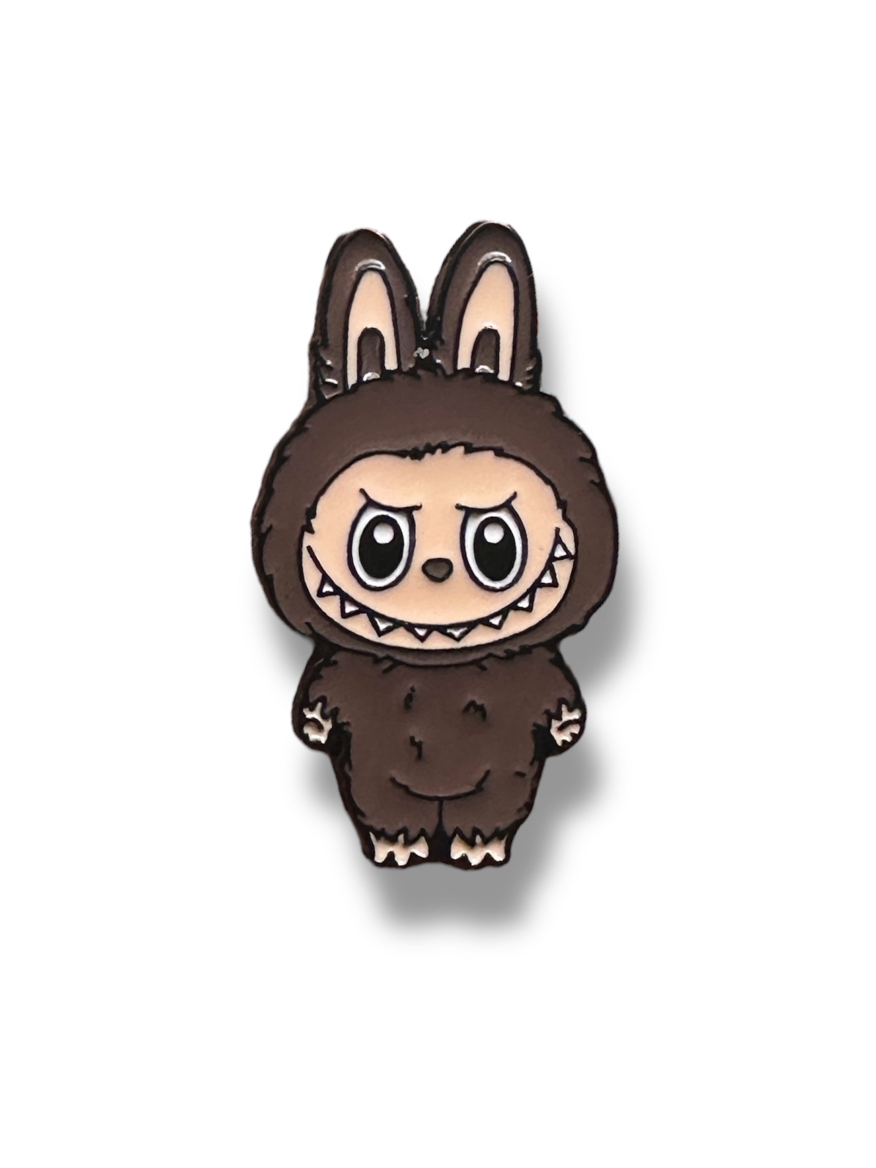 8-Brown Labubu enamel Pin