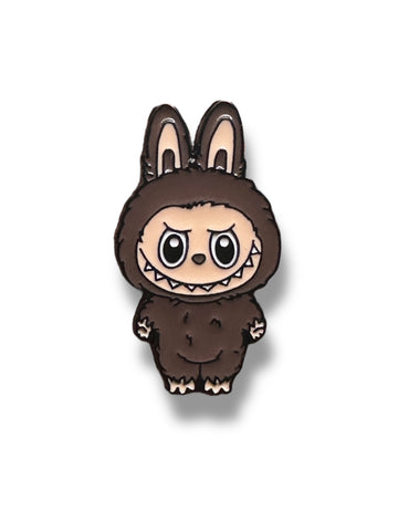 8-Brown Labubu enamel Pin