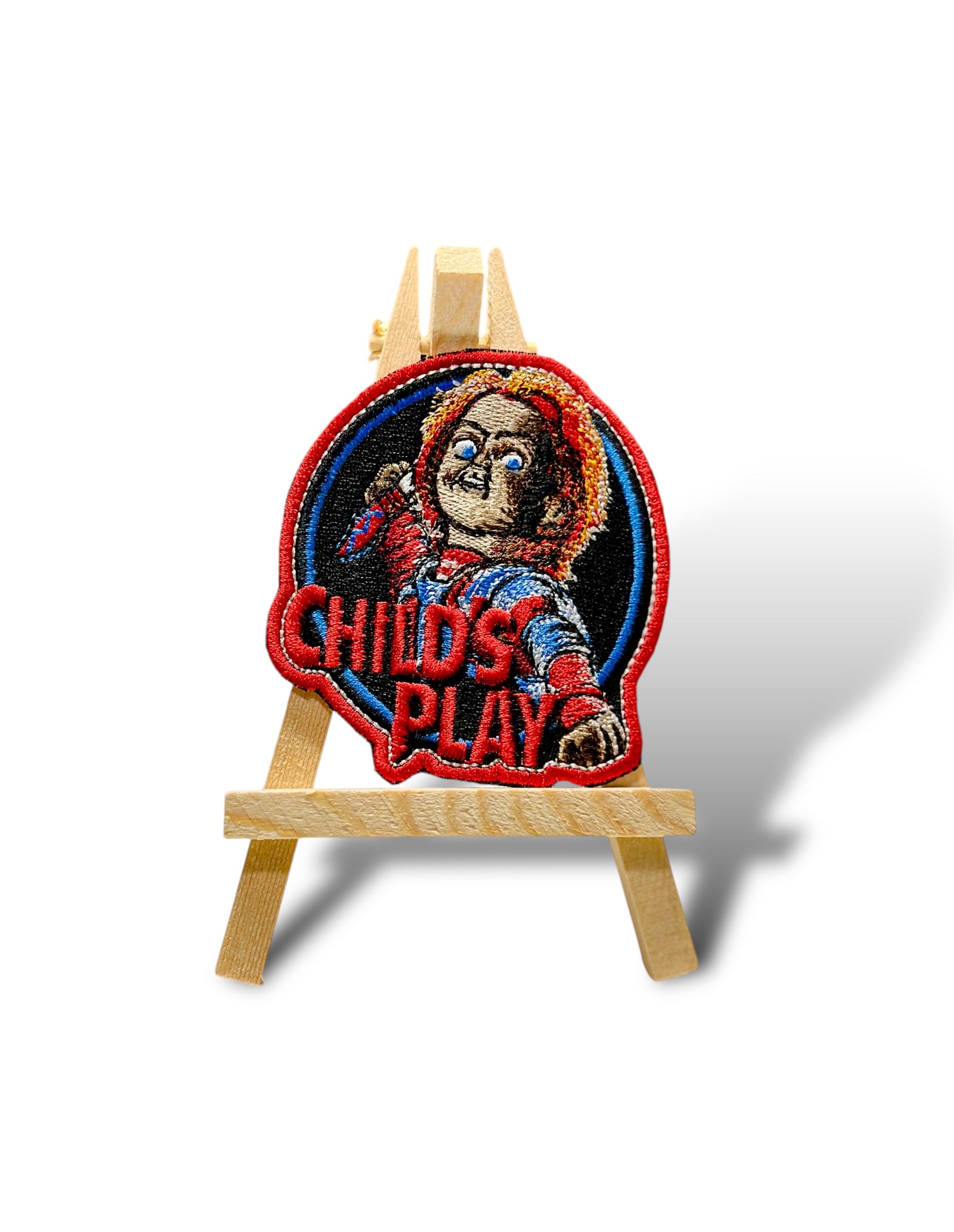 Chucky Horror Iron On Patch