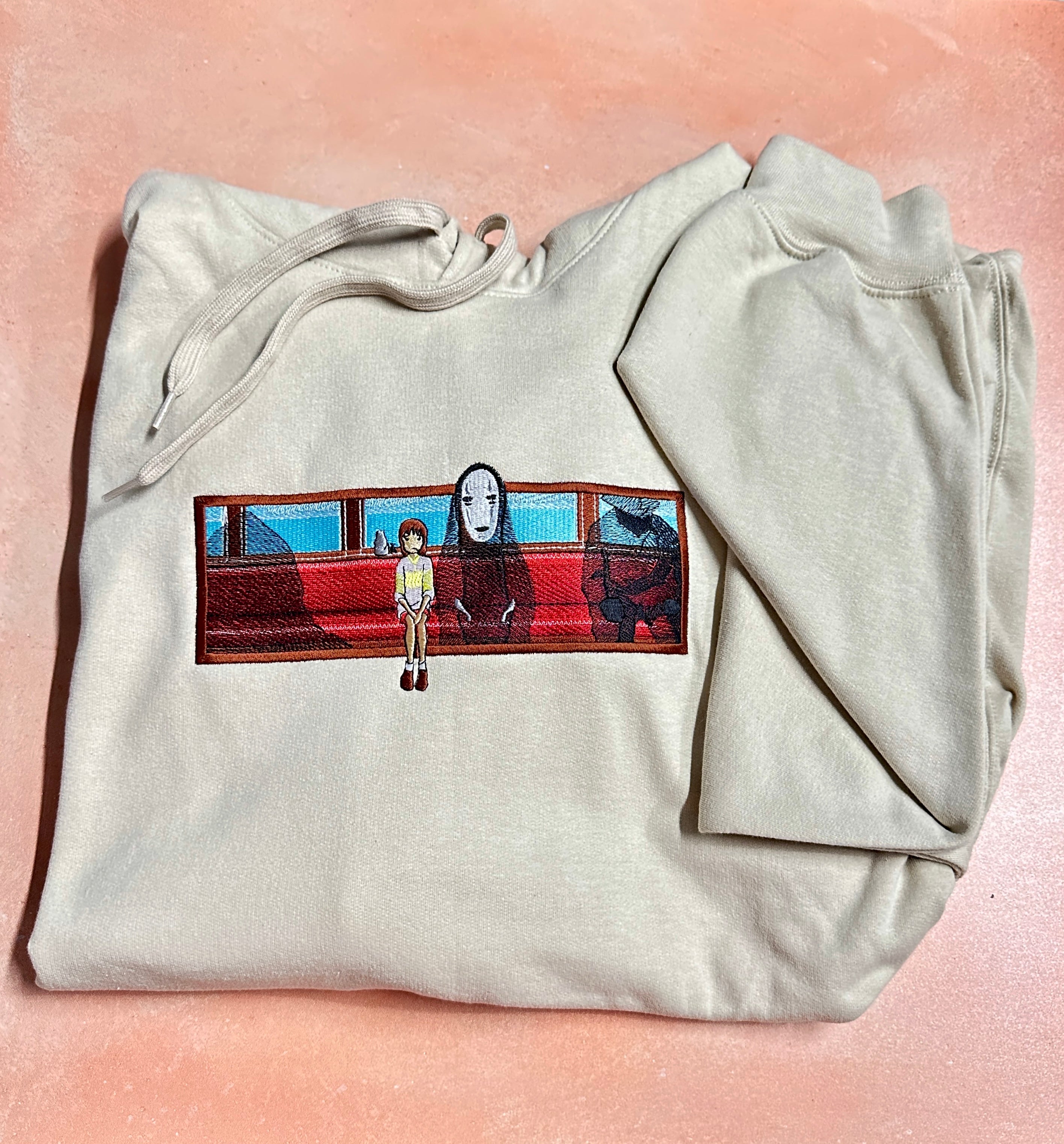Anime Spirit embroidered Hoodie
