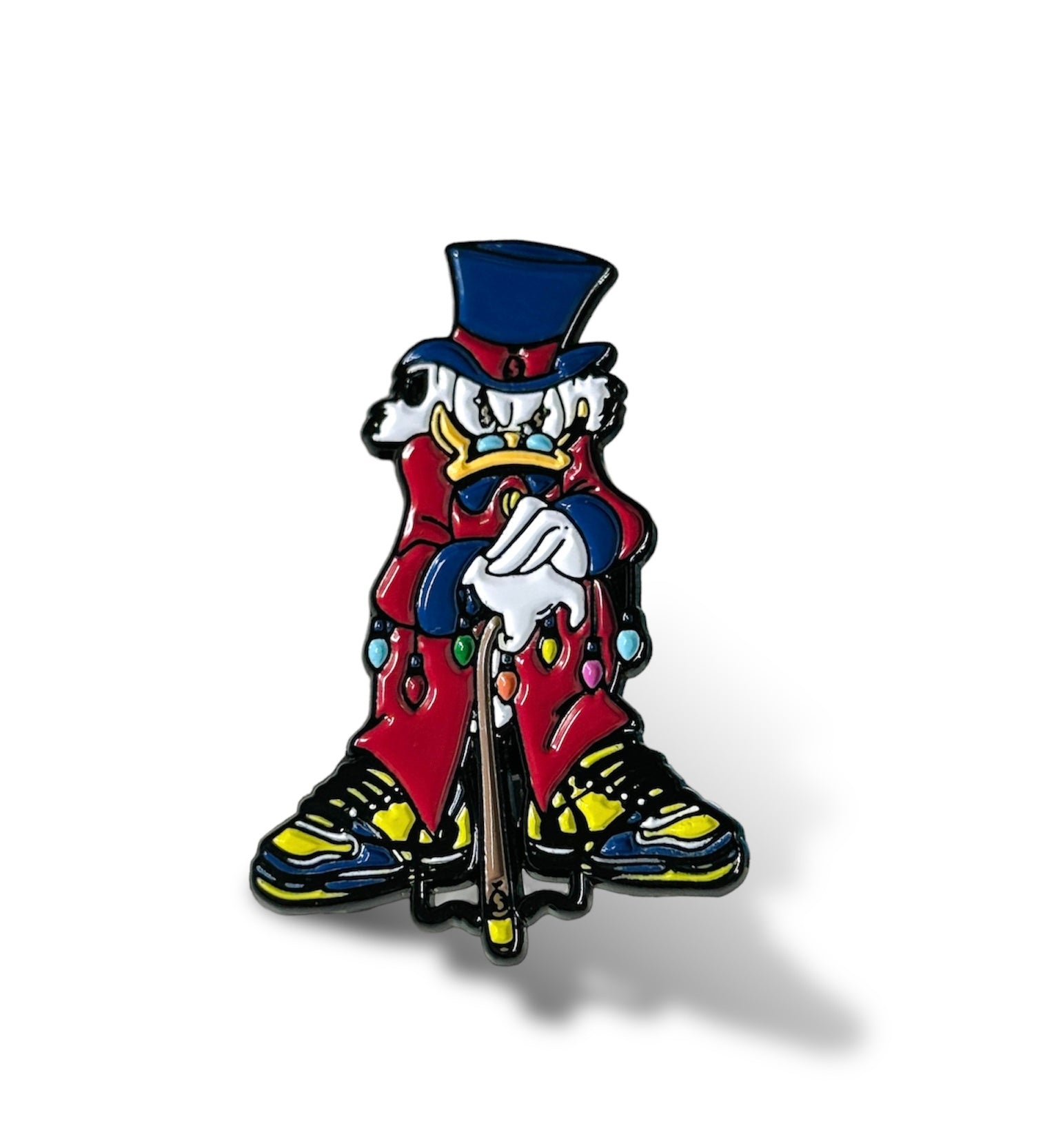Scrooge Christmas Pin