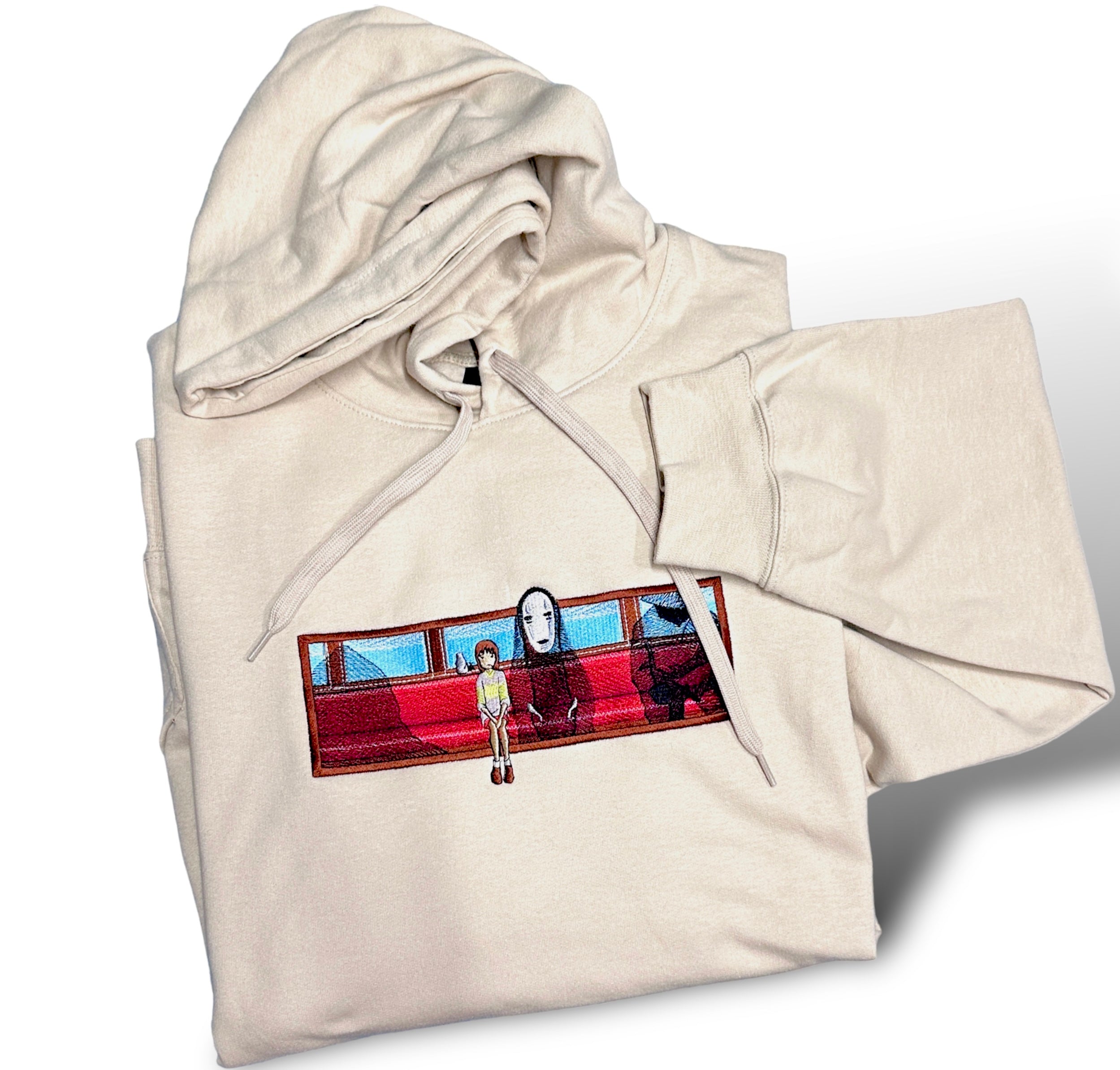 Anime Spirit embroidered Hoodie