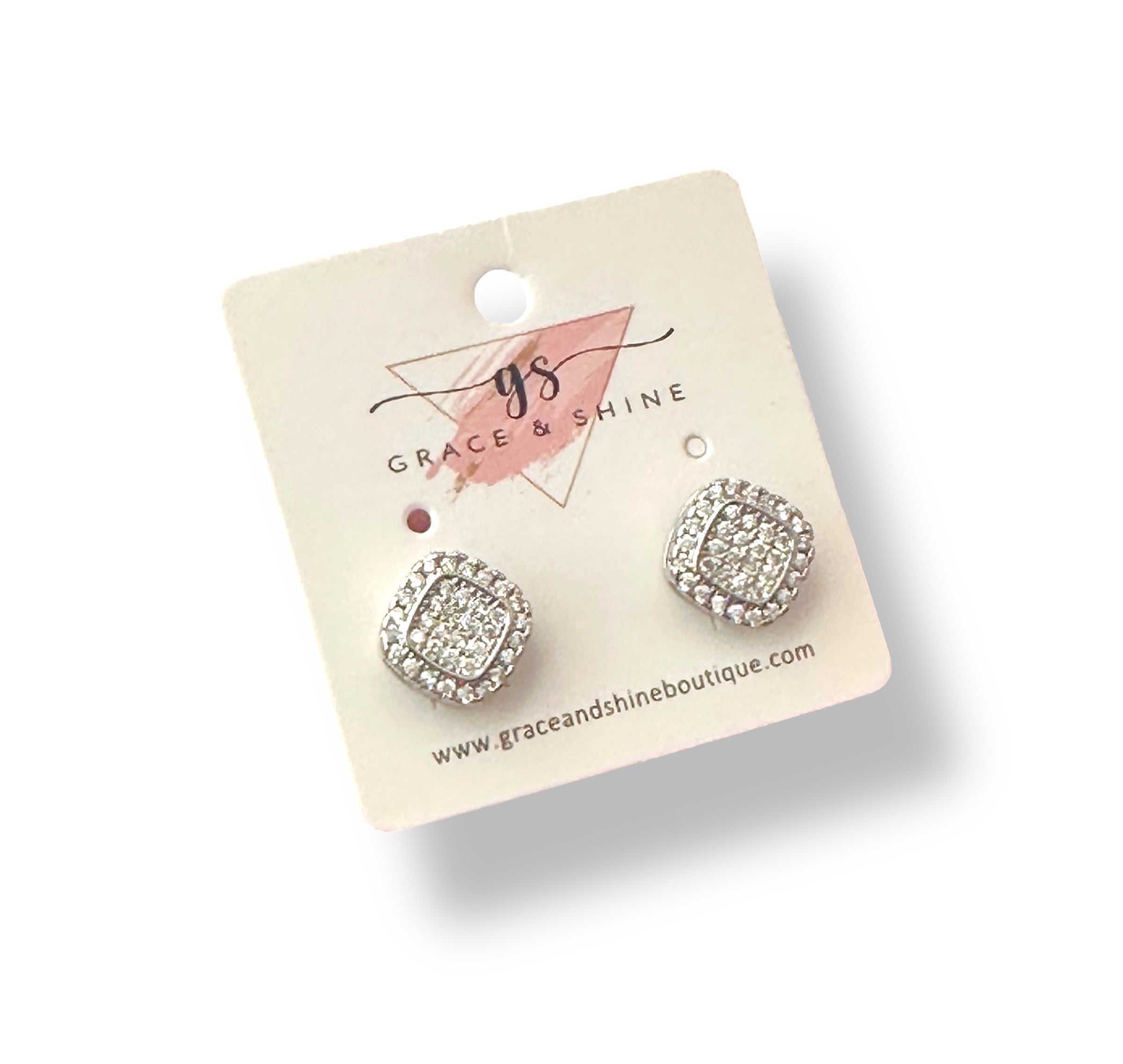 Squircle Unisex Stud Earrings