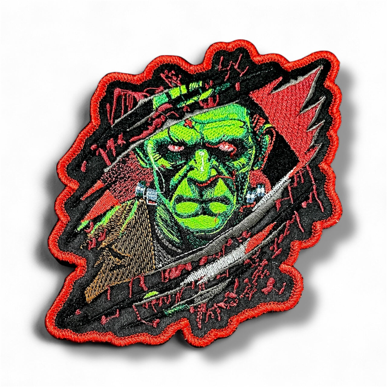 Frankenstein Horror iron on patch