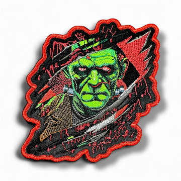 Frankenstein Horror iron on patch