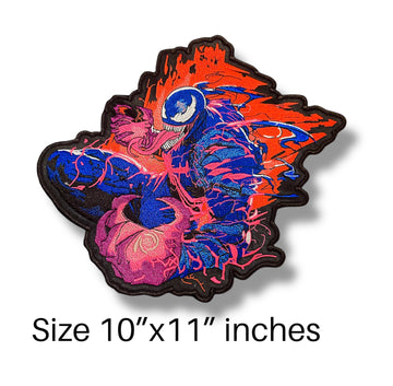 Neon Ven Om iron on patch