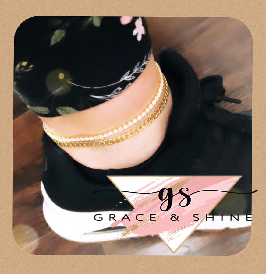 Dazzle Anklet Bracelet