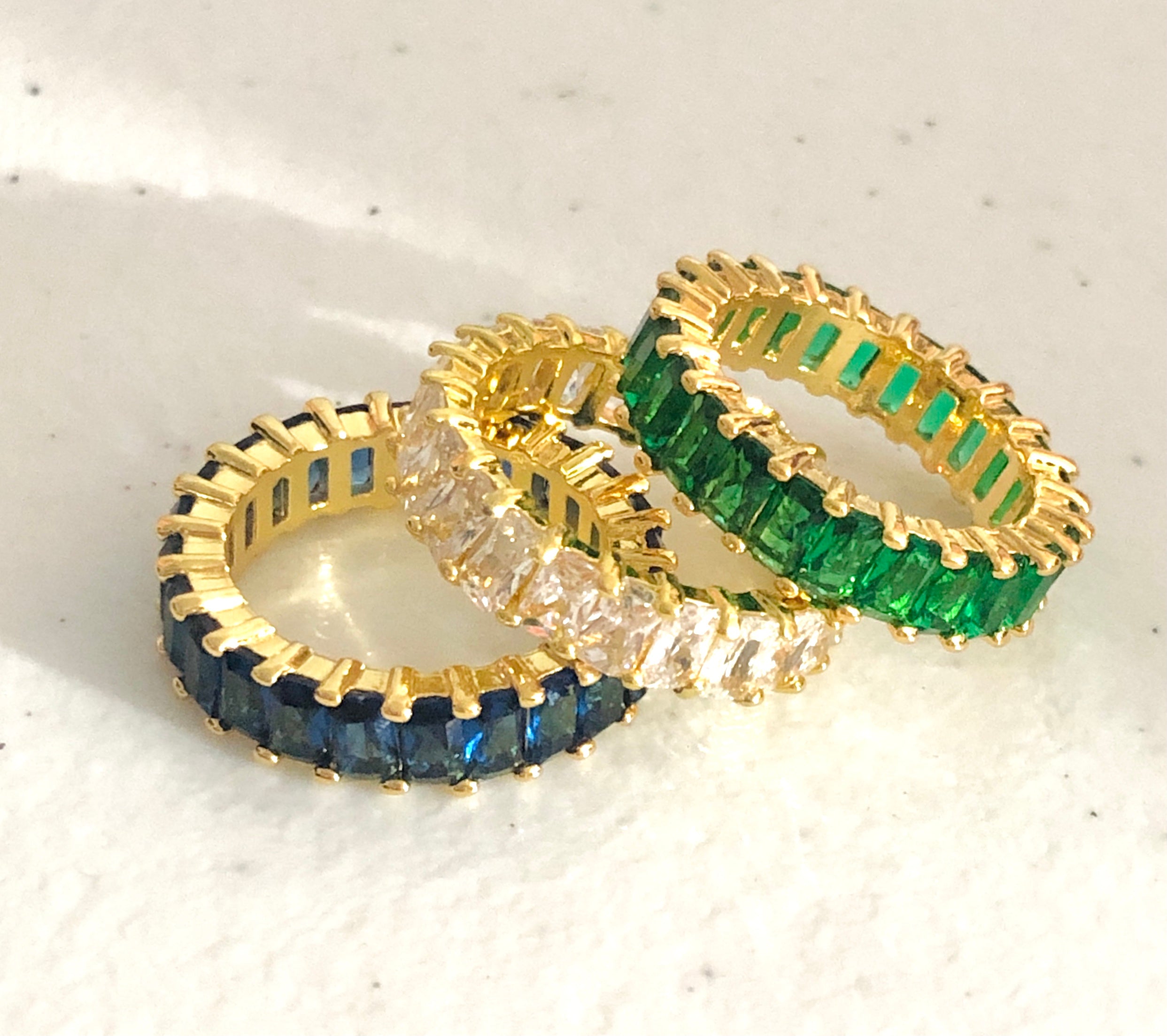 Eternity Fireworks Spark Ring