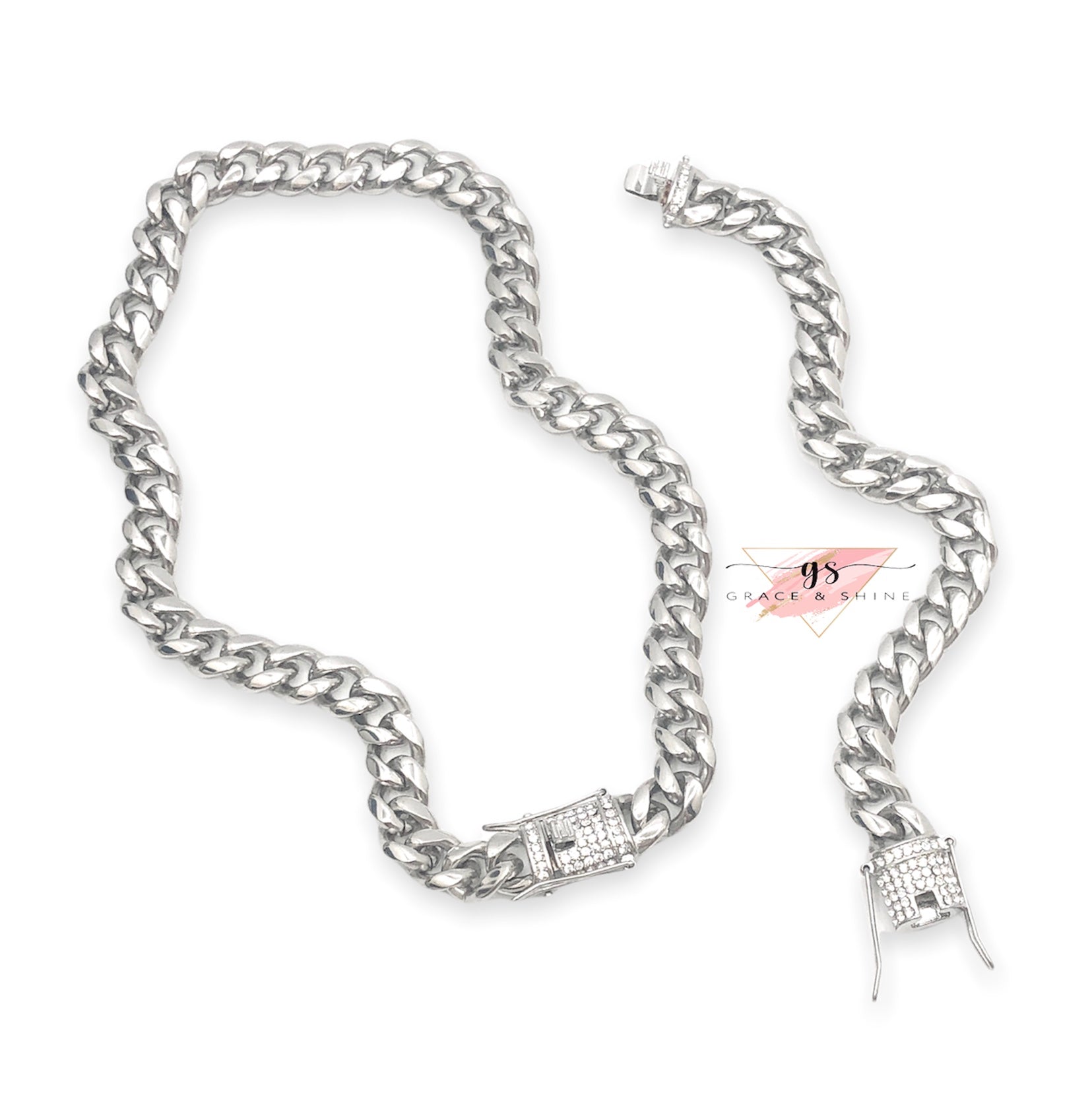 Miami Cuban Link Women Set - Non Tarnish Jewelry