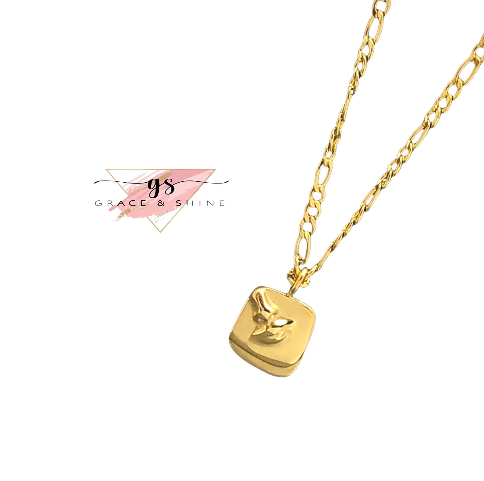 Alluring Face Sculpture Necklace - Minimalist Collection