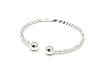 Kiddos Classic Cuff- Real Silver 925