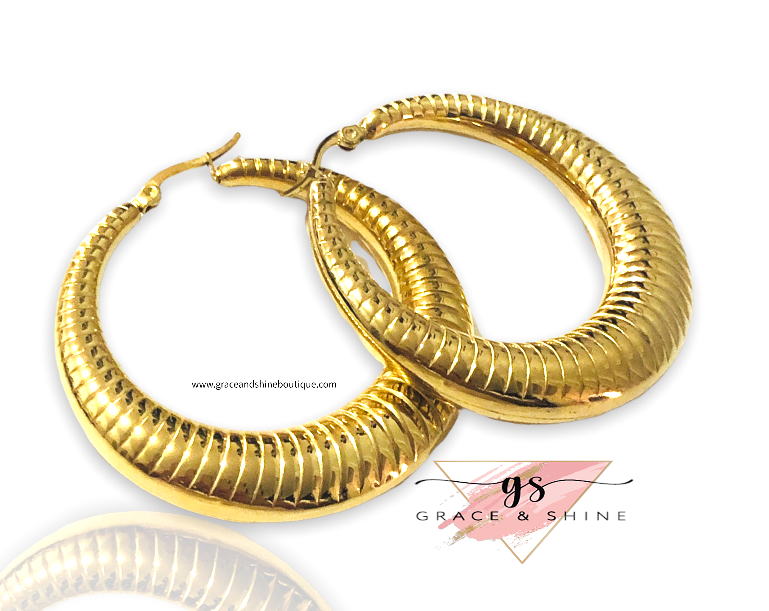 Croissant Medium Hoops