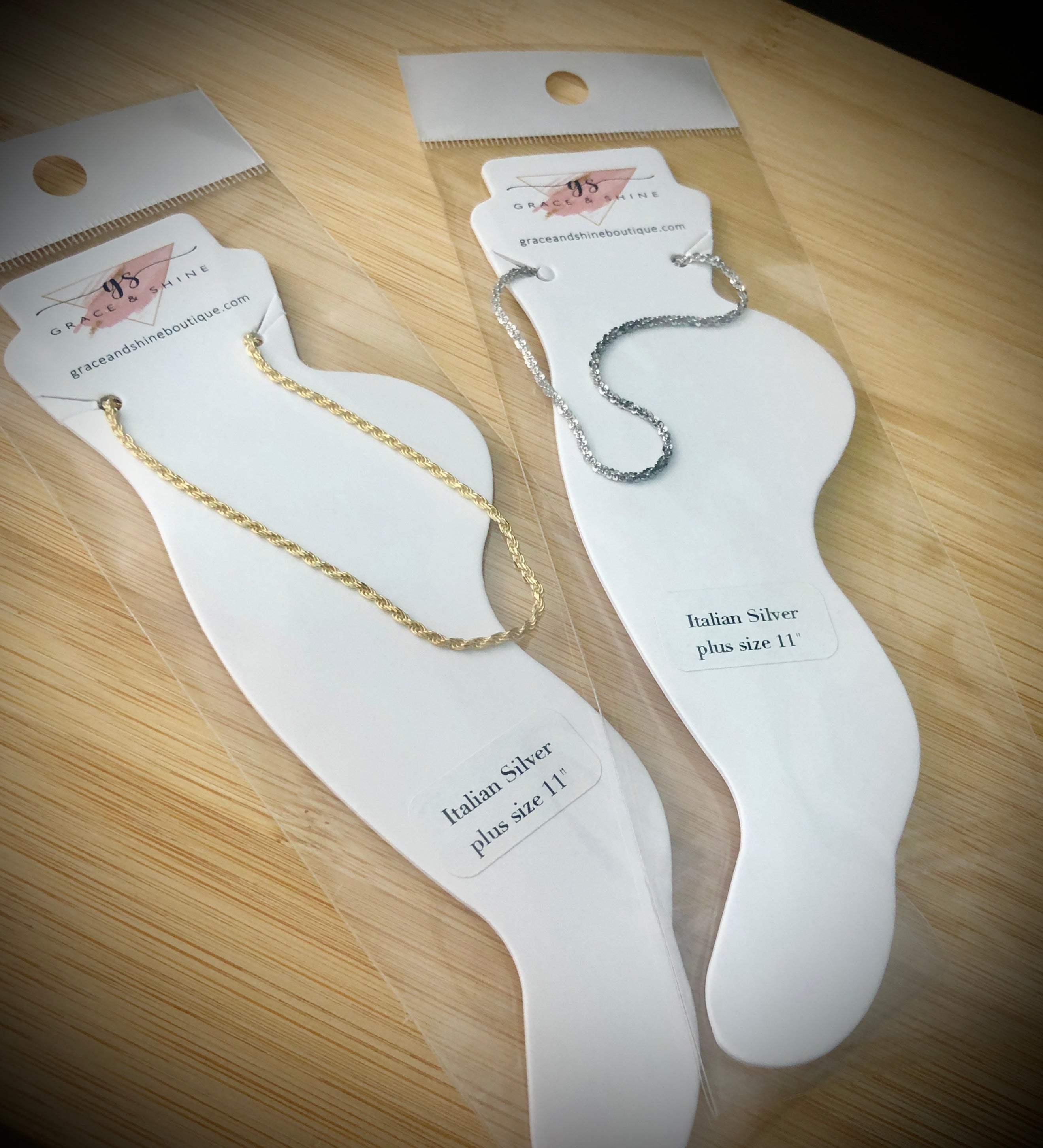 Italian Silver Rope Anklet Chain