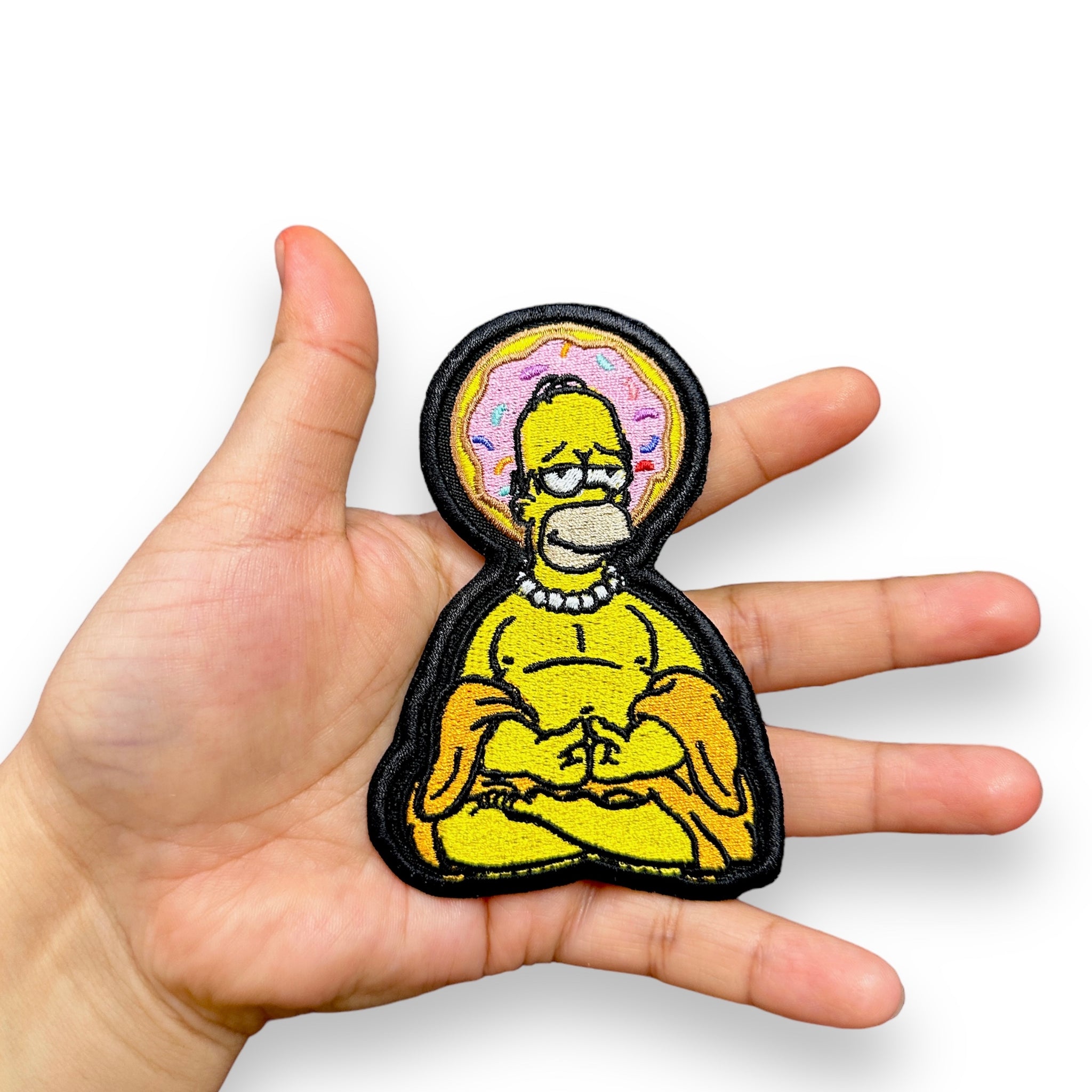 Homer “Namaste” Donut Lover Patch