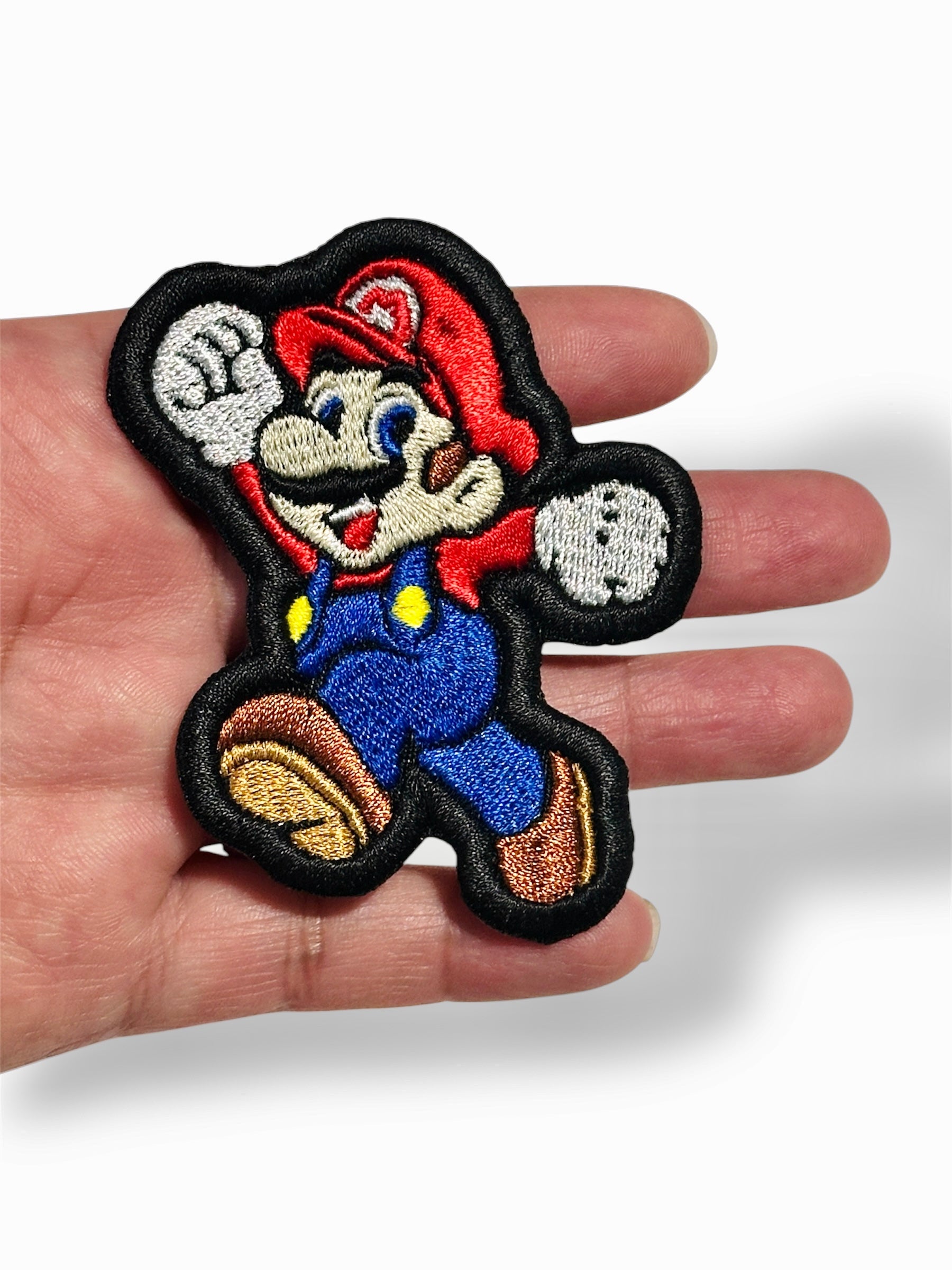 Mario Character 1 Iron On Patch