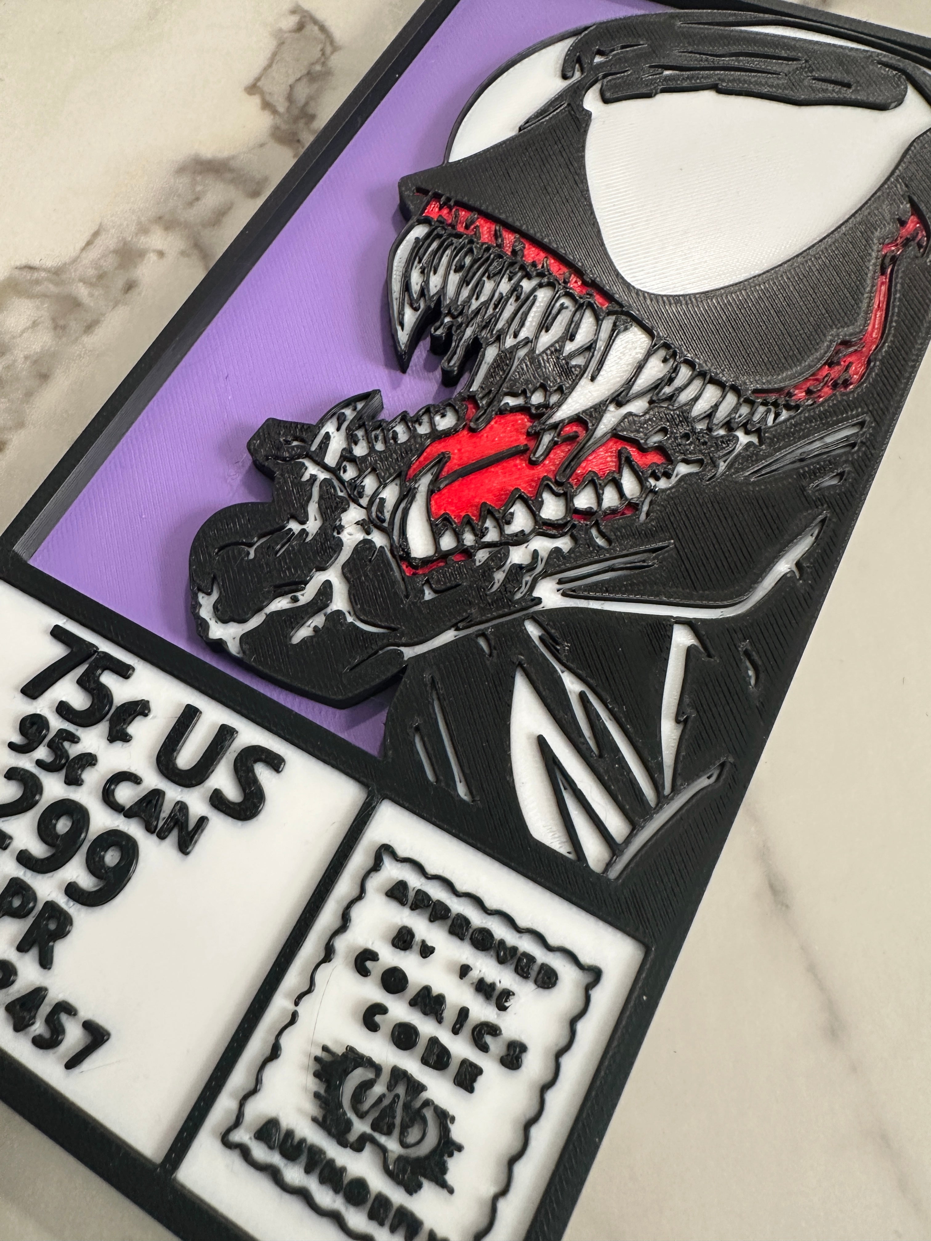 Venom inspired Comic Book Corner 299 Apr