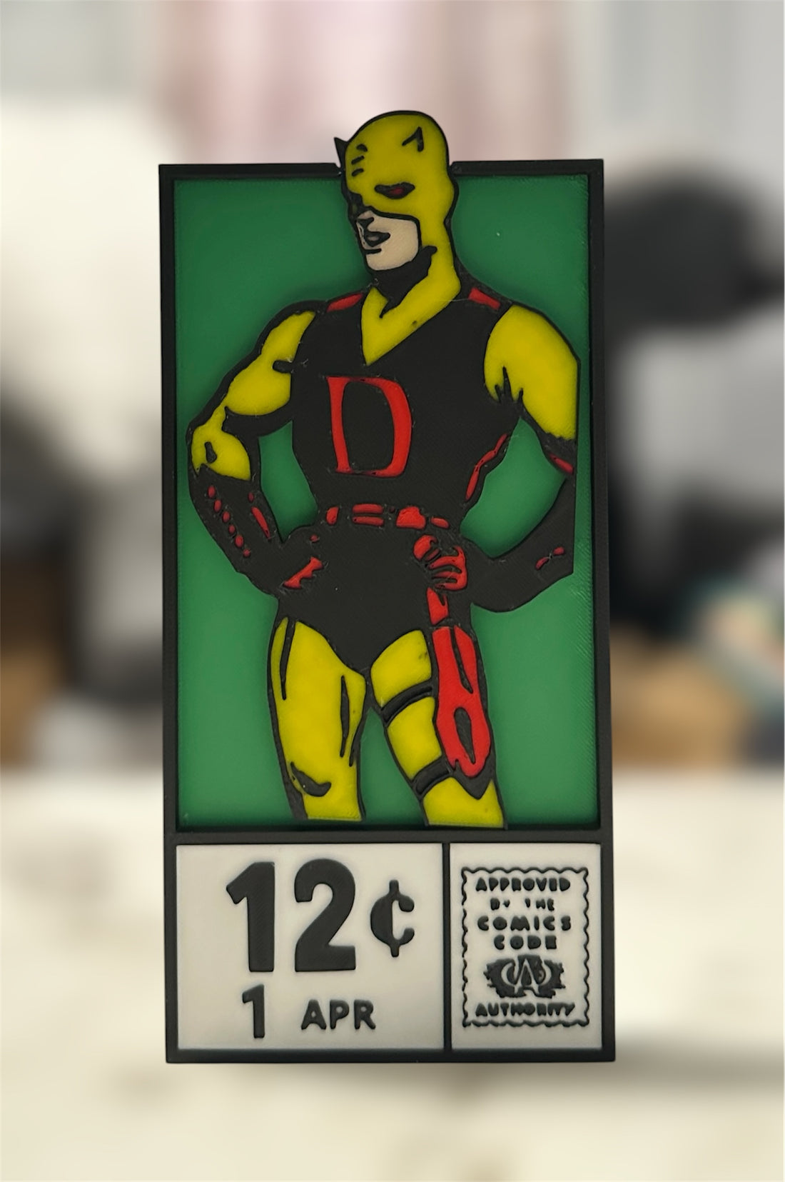 Daredevil inspired Comic Book 1 Apr Corner Wall Frame Home Decor