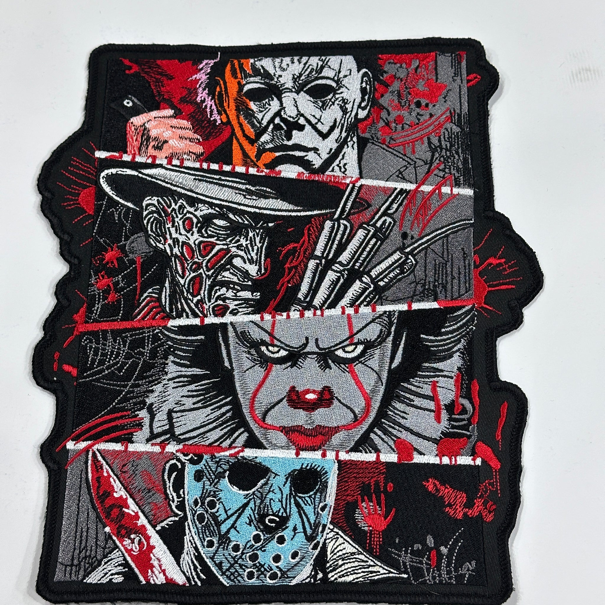 Horror 1 Iron On Patch