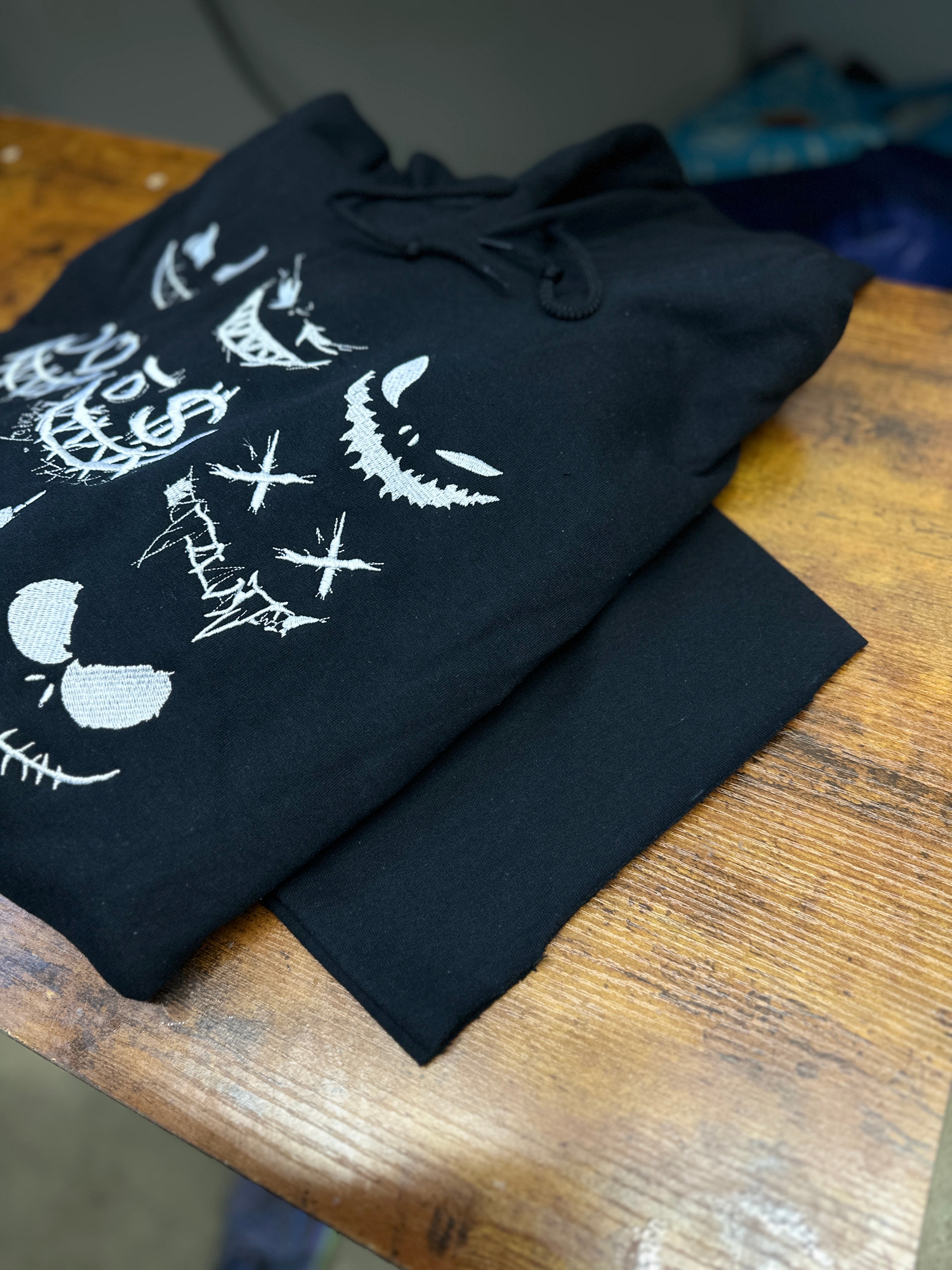 The Faces of Death Cut Sleeve Hoodie