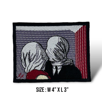 Embroidery Fine Art Collection- “The Lovers” iron on patch