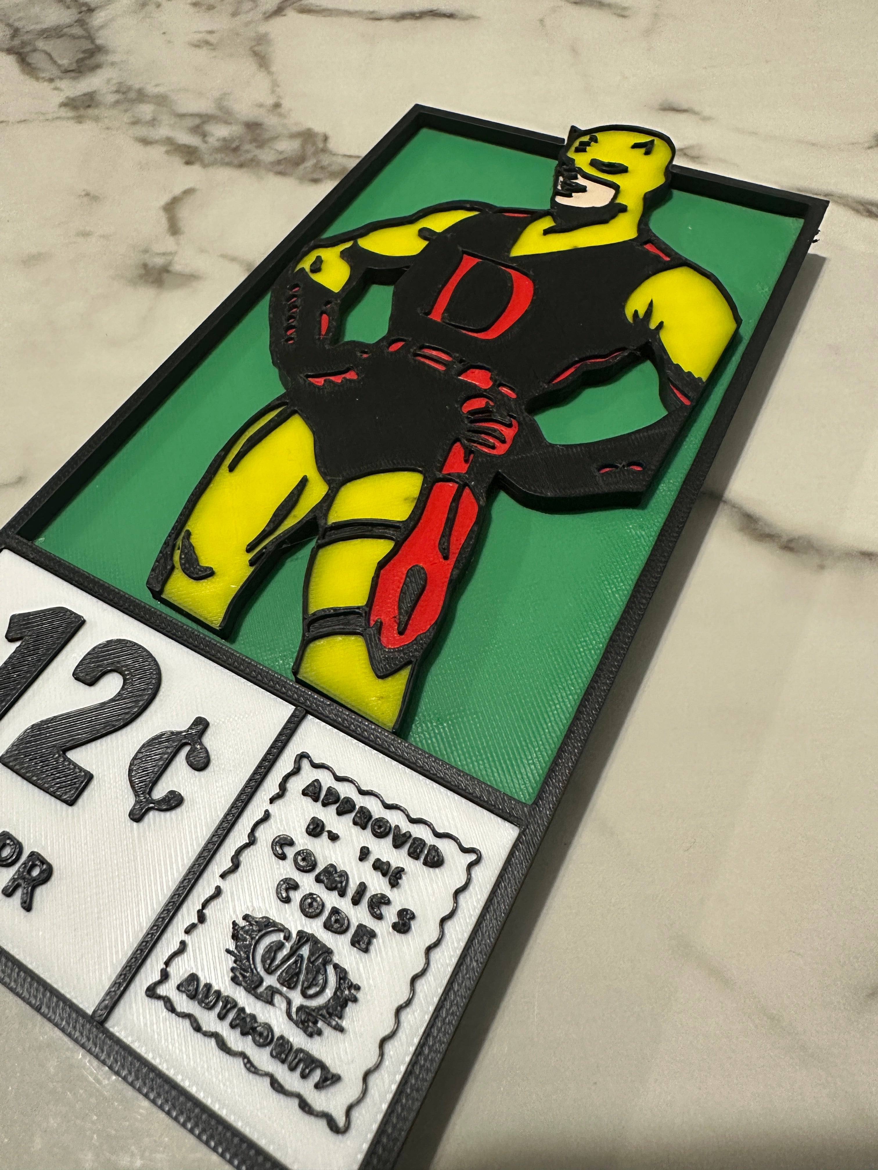 Daredevil inspired Comic Book 1 Apr Corner Wall Frame Home Decor