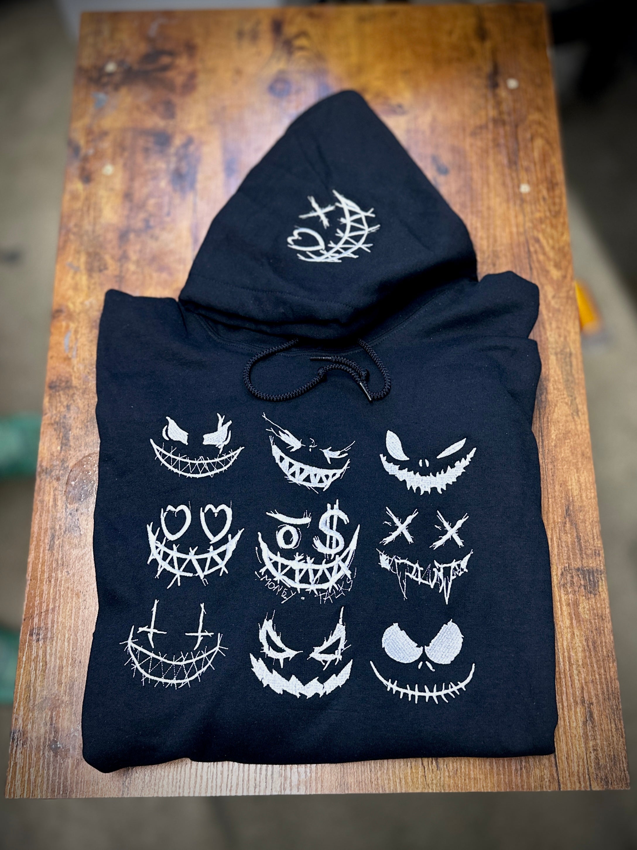The Faces of Death Cut Sleeve Hoodie