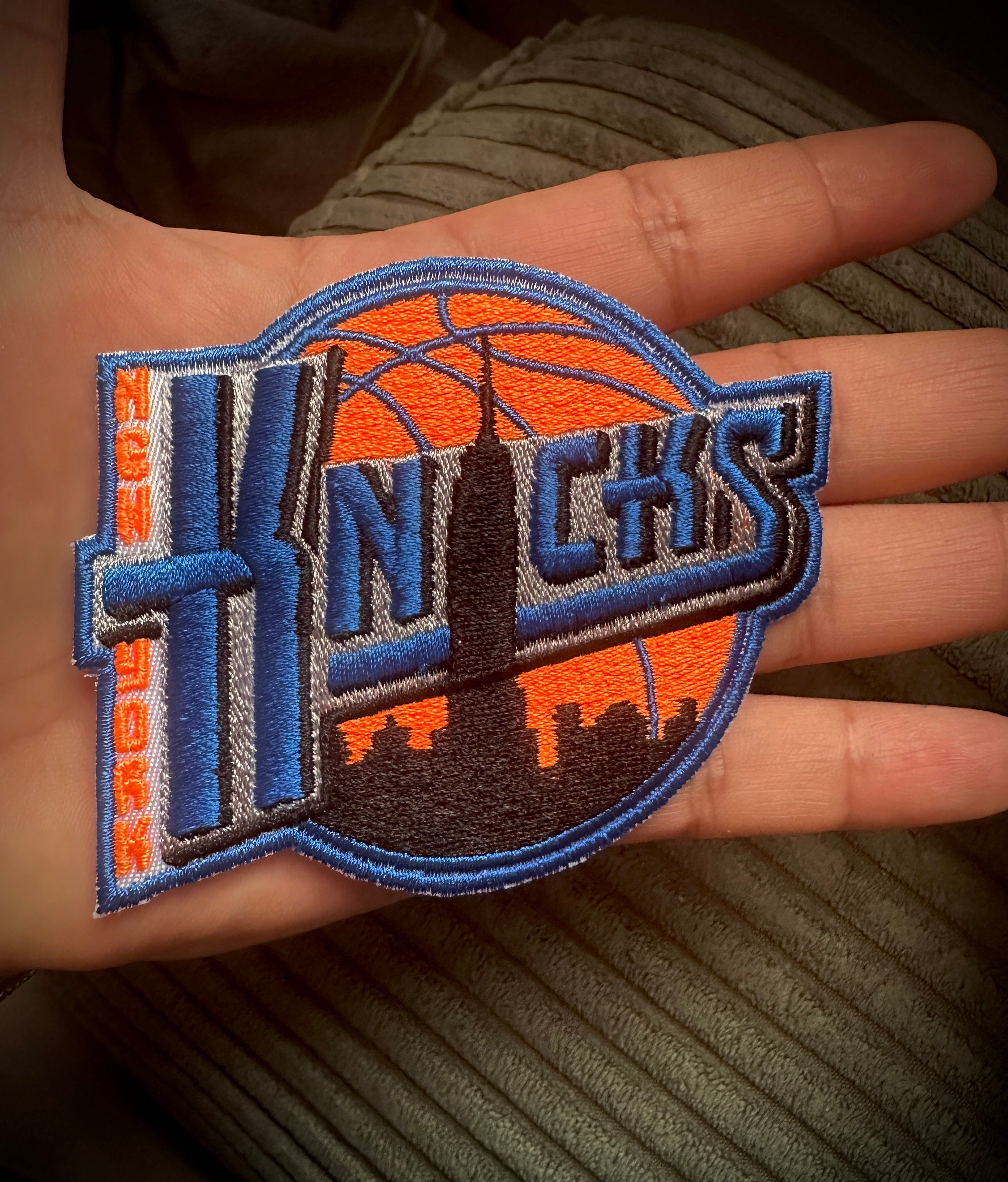 Always & Forever Knicks Iron On Patch
