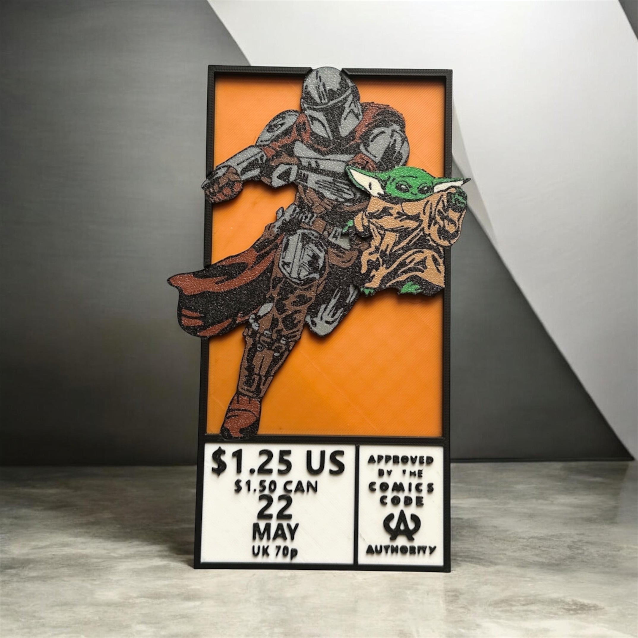 Mando Home Decor Frame