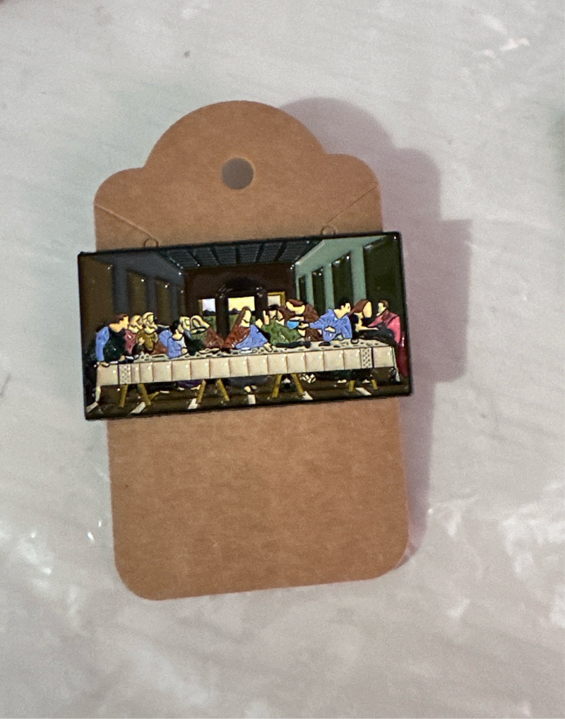 Last Supper Enamel Pin