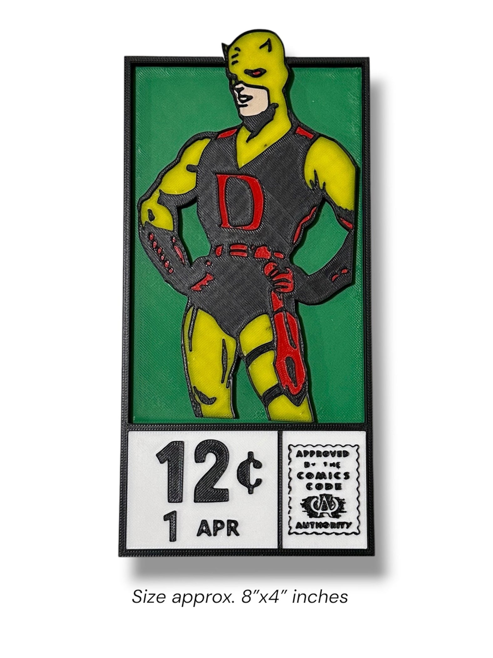 Daredevil inspired Comic Book 1 Apr Corner Wall Frame Home Decor