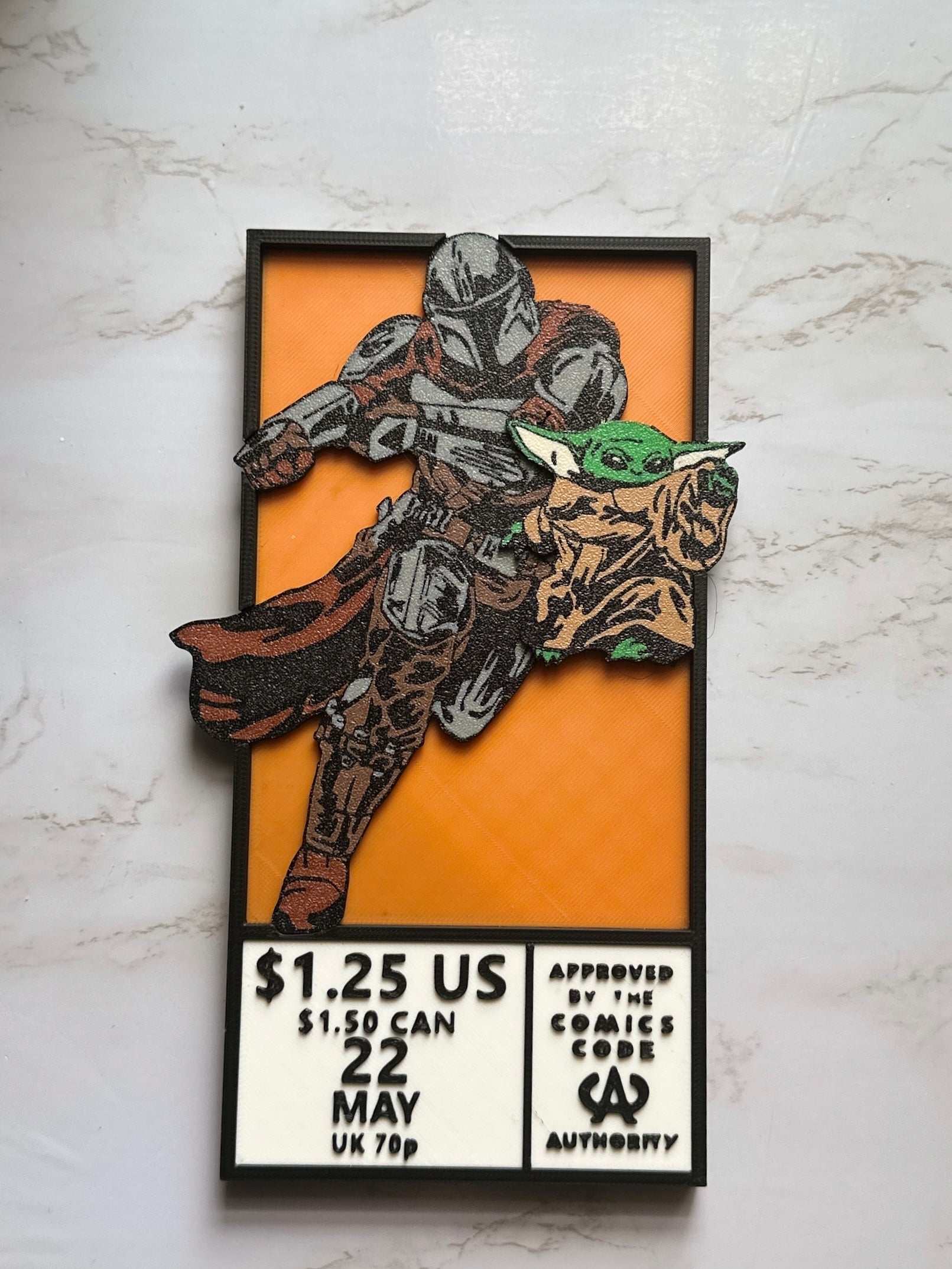 Mando Home Decor Frame