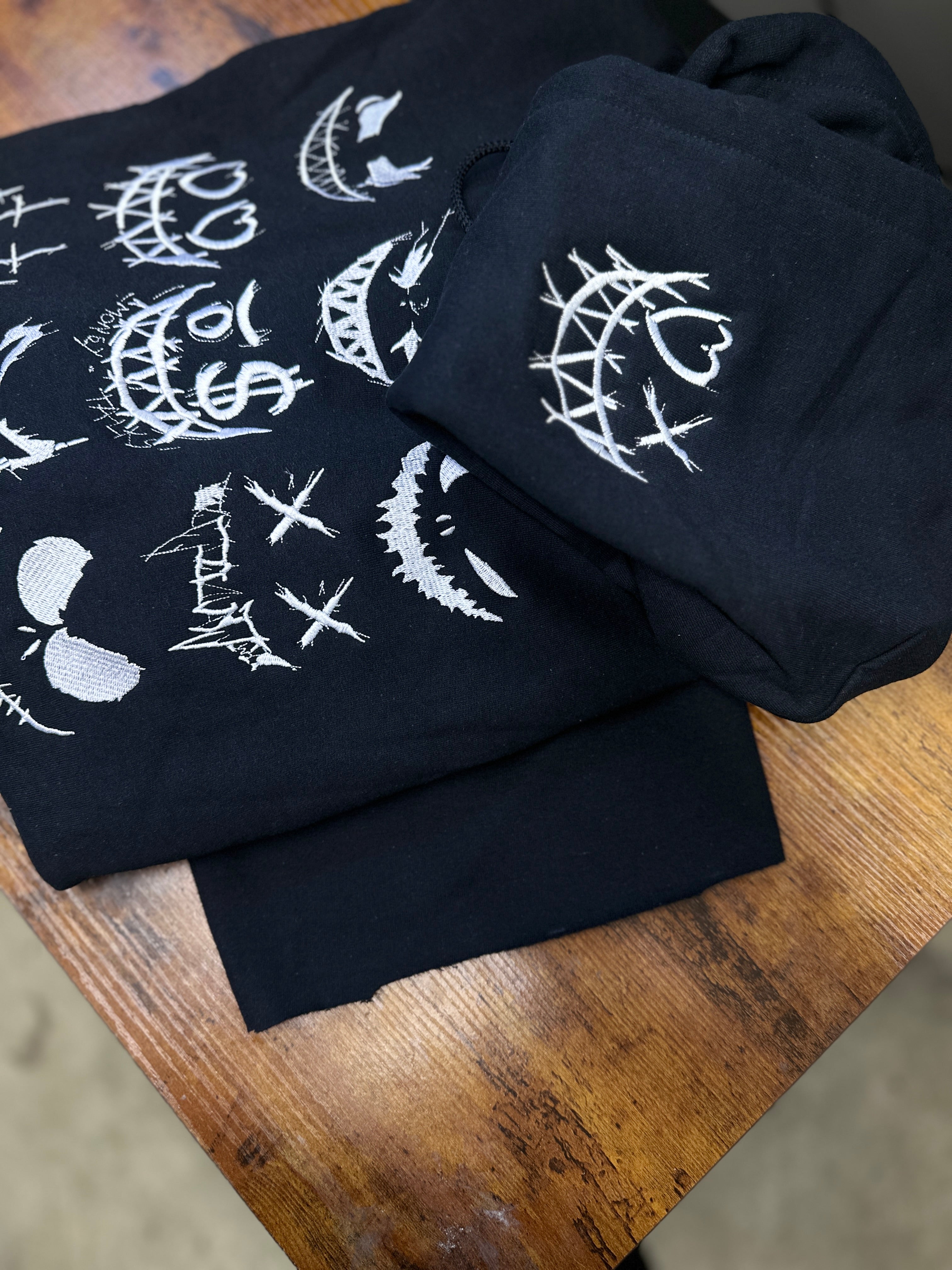 The Faces of Death Cut Sleeve Hoodie