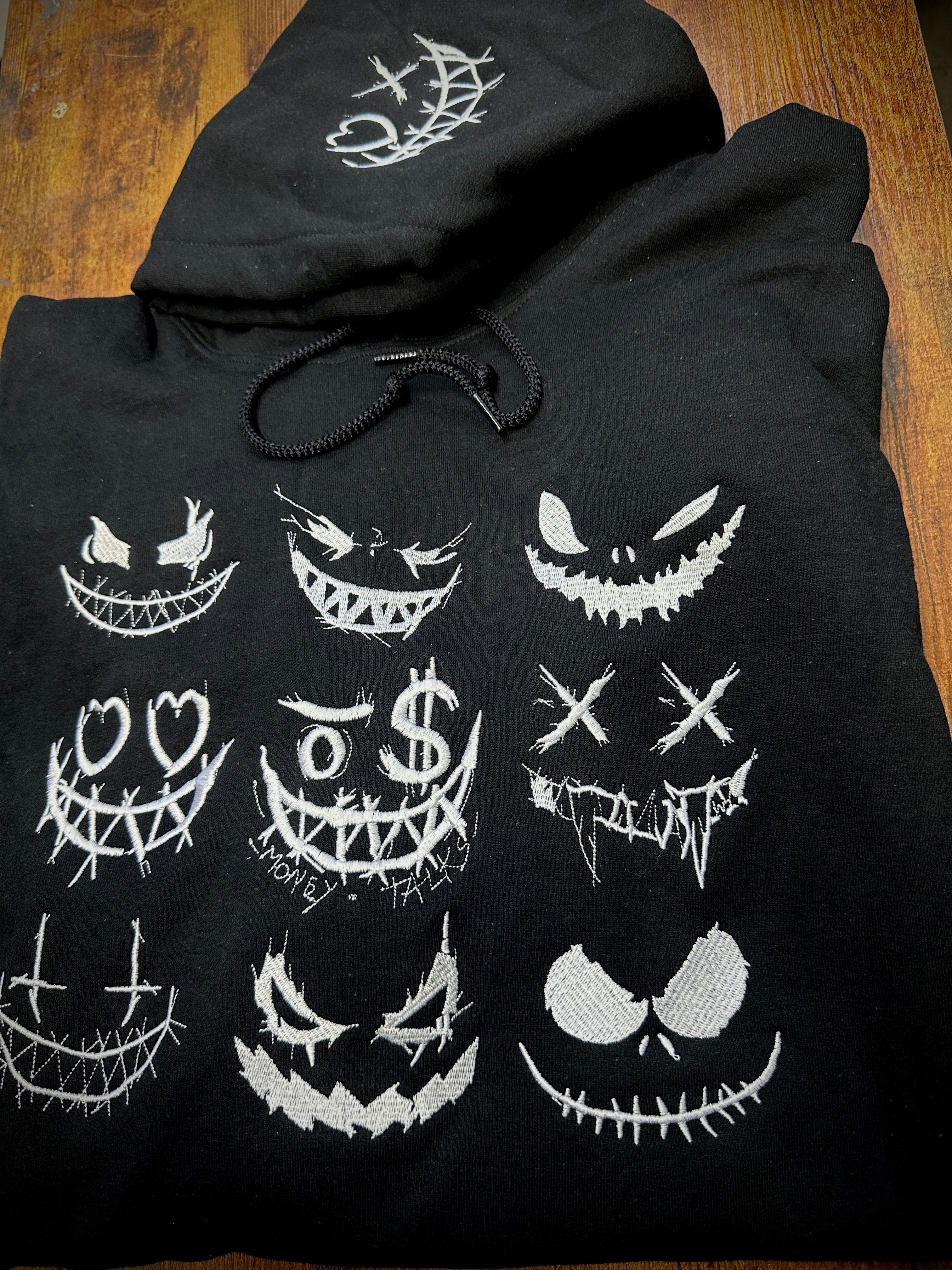 The Faces of Death Cut Sleeve Hoodie