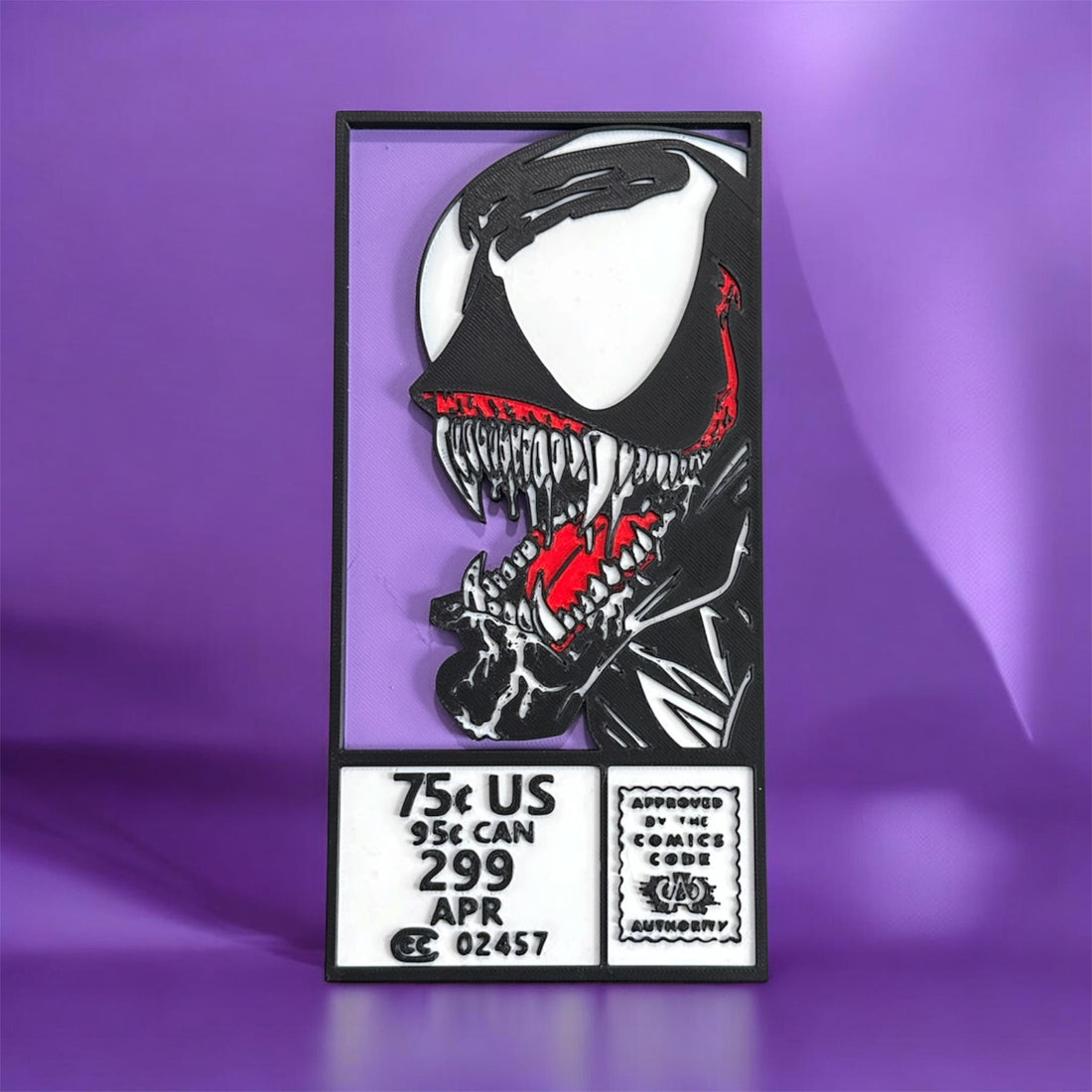 Venom inspired Comic Book Corner 299 Apr