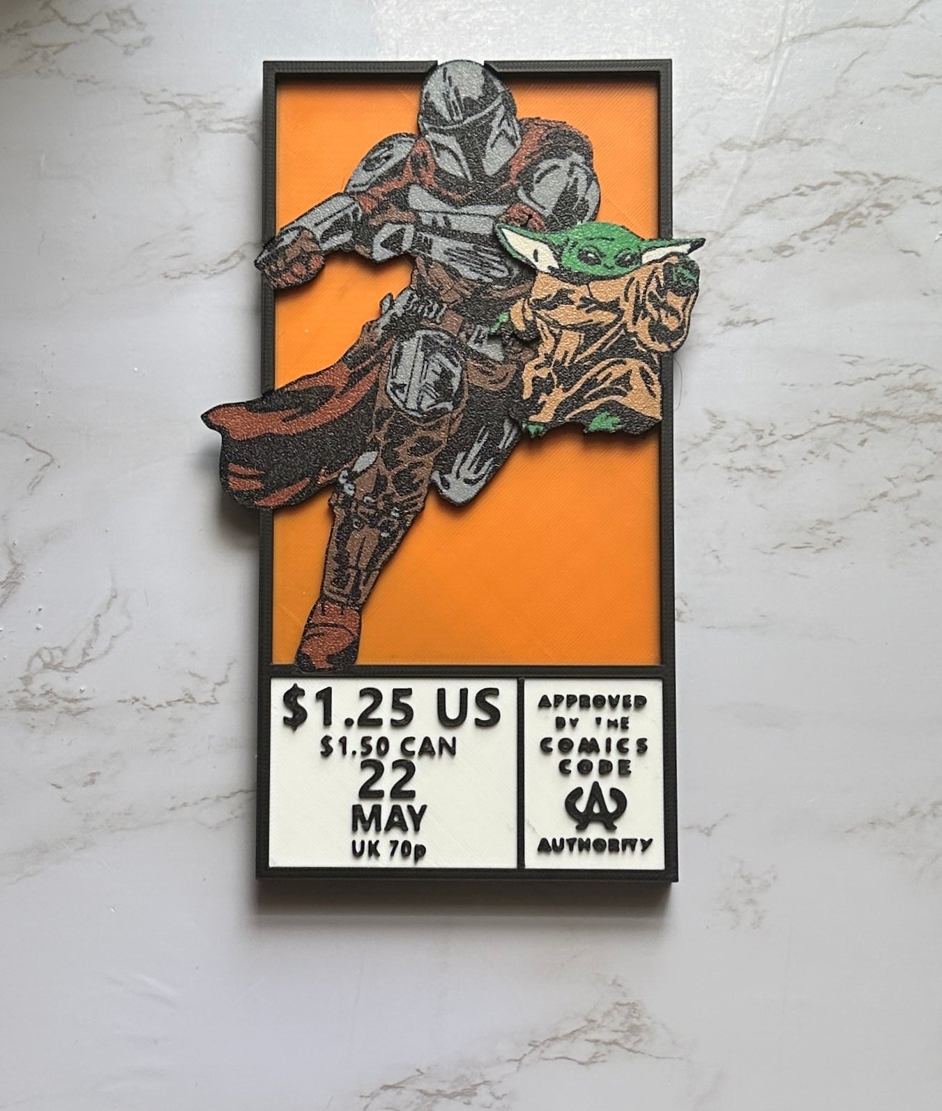 Mando Home Decor Frame