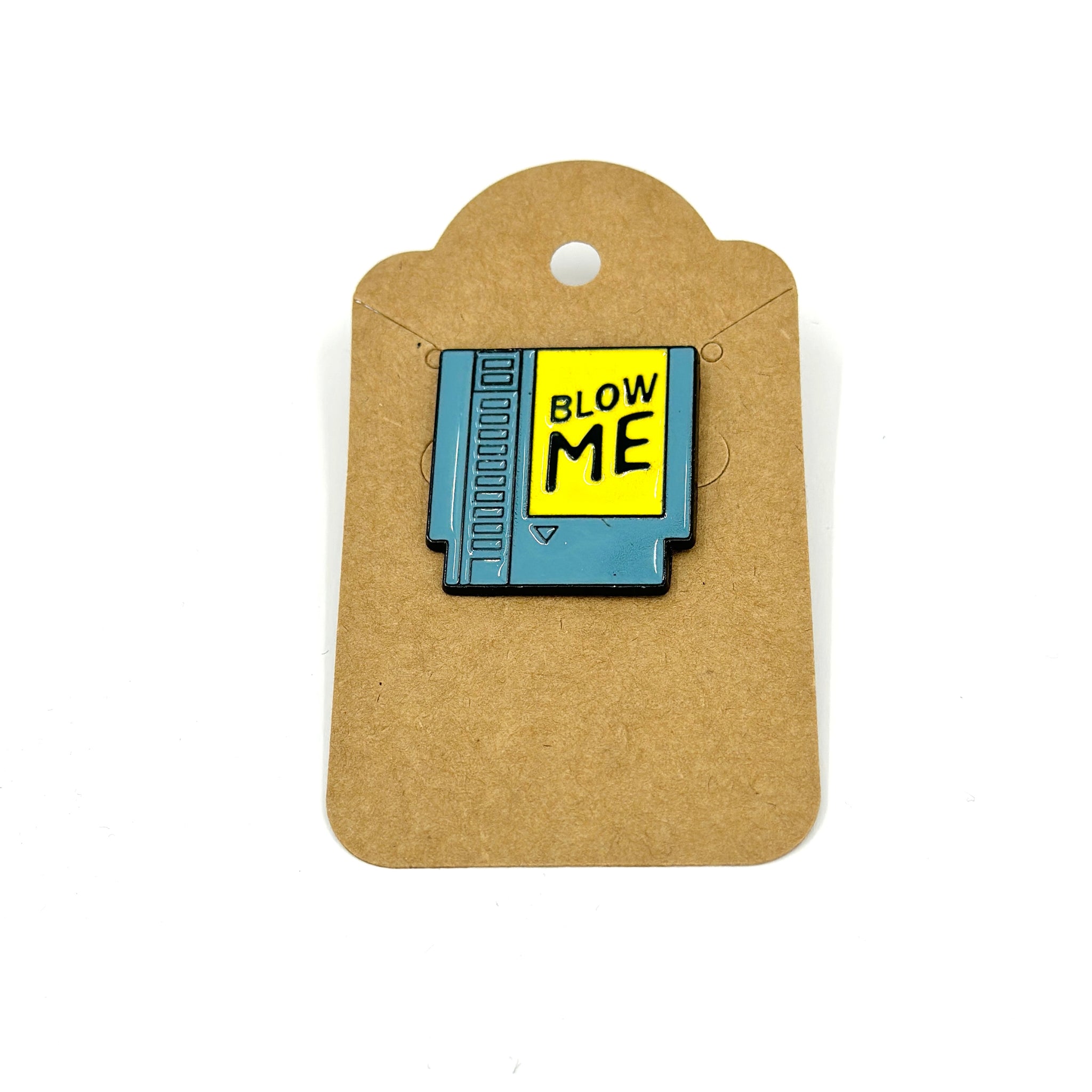 Vintage cartridge “Blow Me” Enamel Pin