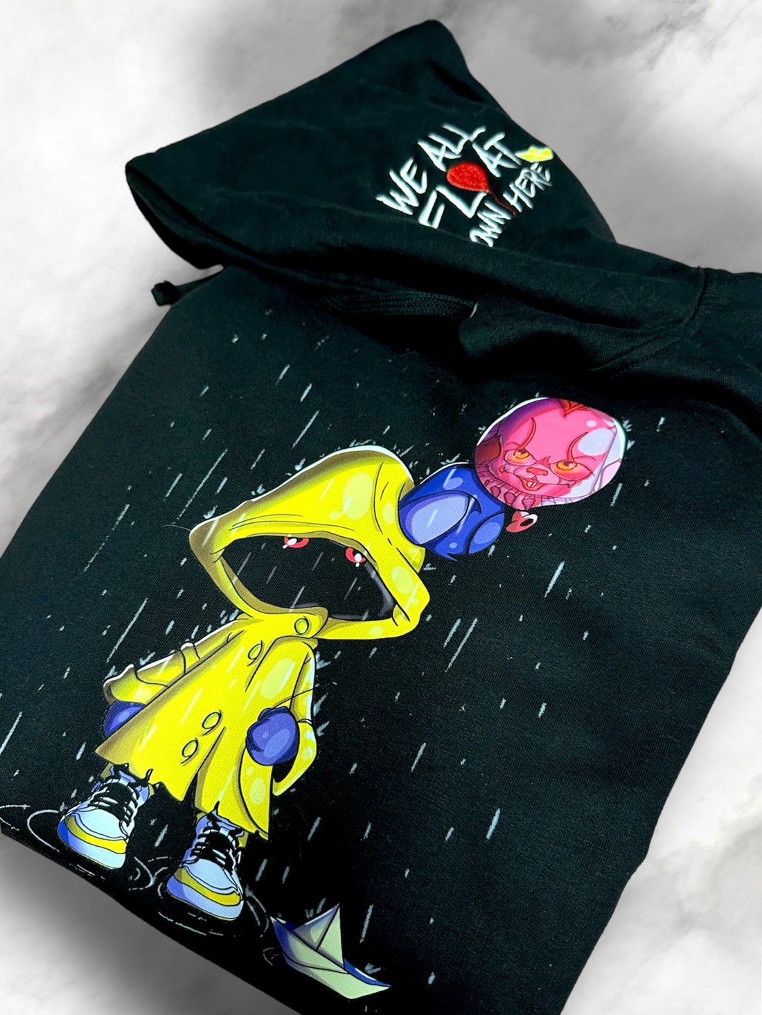 Georgie Hoodie “We all Float Down Here”