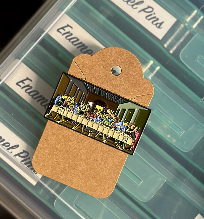 Last Supper Enamel Pin