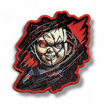 Chucky1 Horror iron on patch