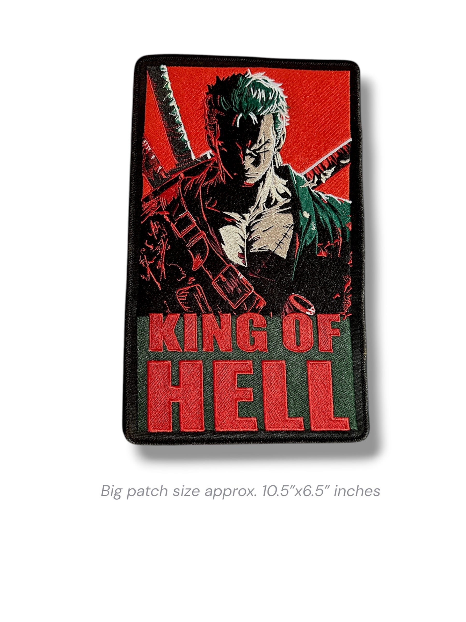 King Of Hell Anime iron on patch
