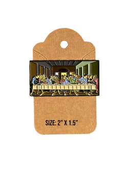 Last Supper Enamel Pin