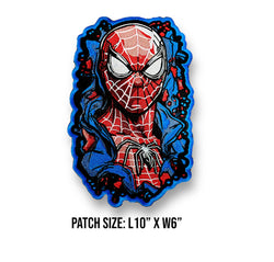 Comic Spider Character Iron On Patch