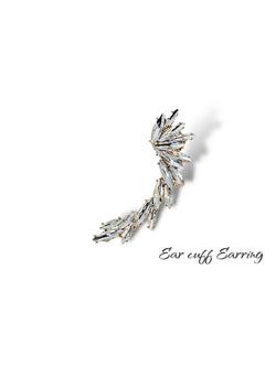 Luxurious Angel Wing Maximalist Cuff Earring