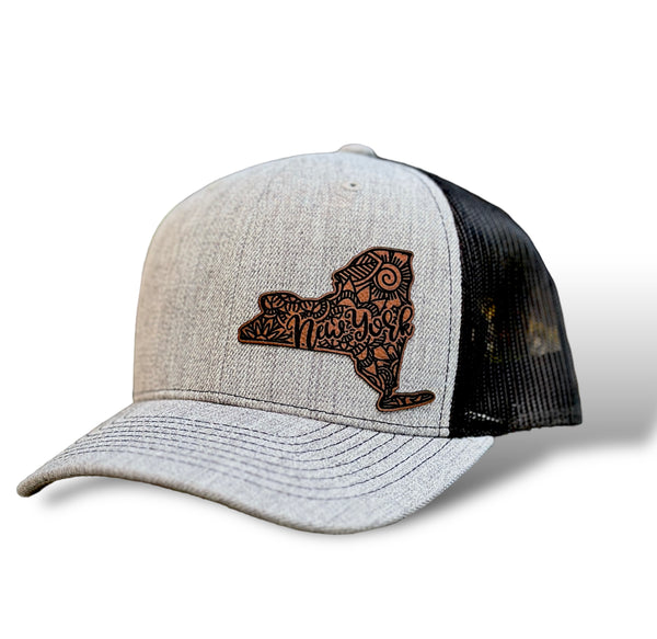 New York Map Trucker Hat