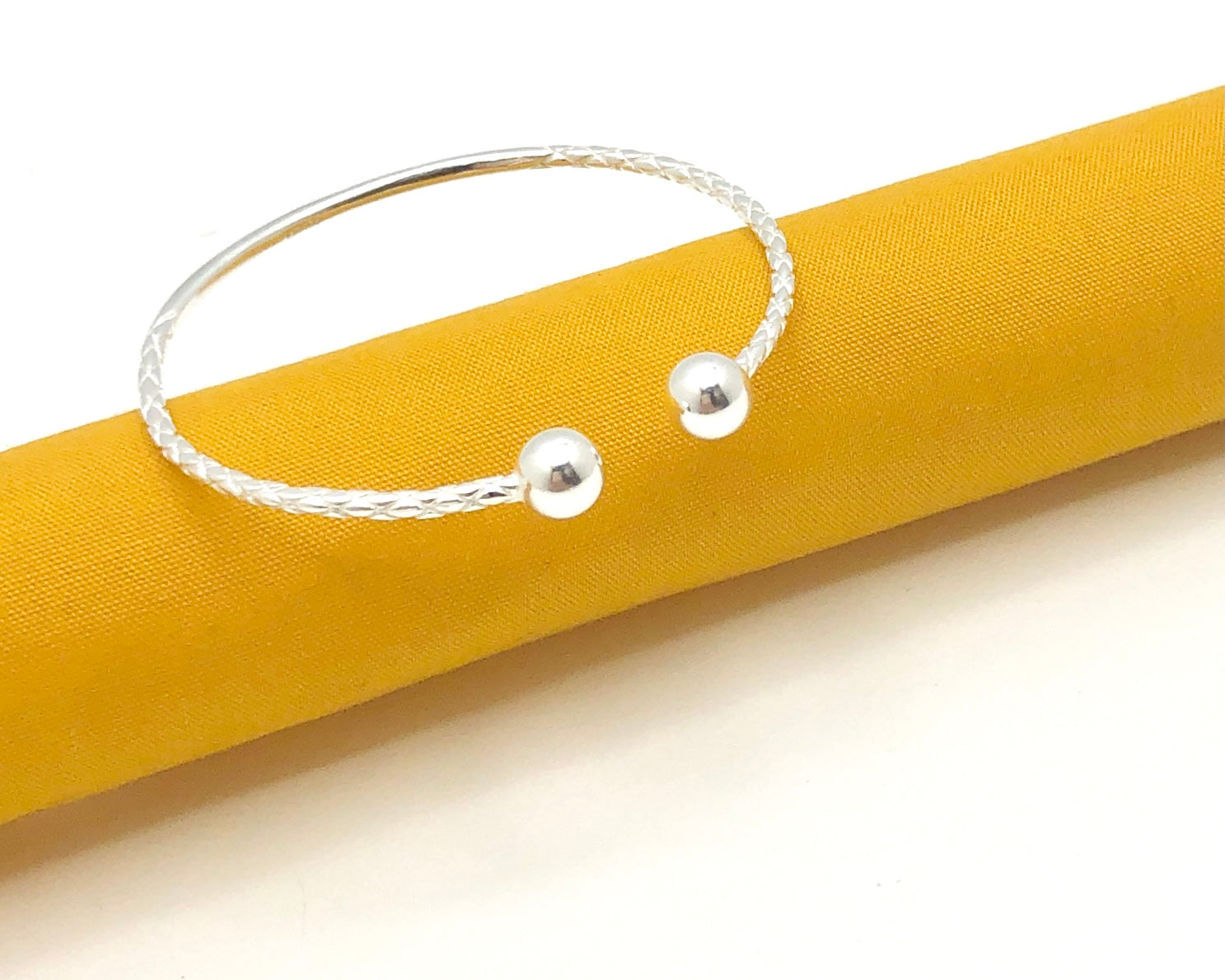 Kiddos Classic Cuff- Real Silver 925