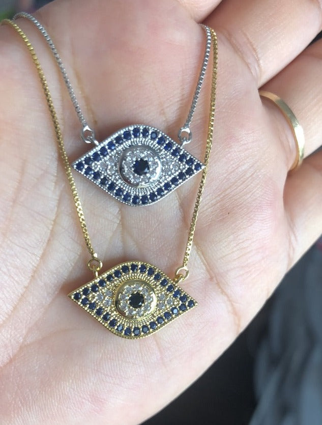Evil Eye Protective Amulet Necklace